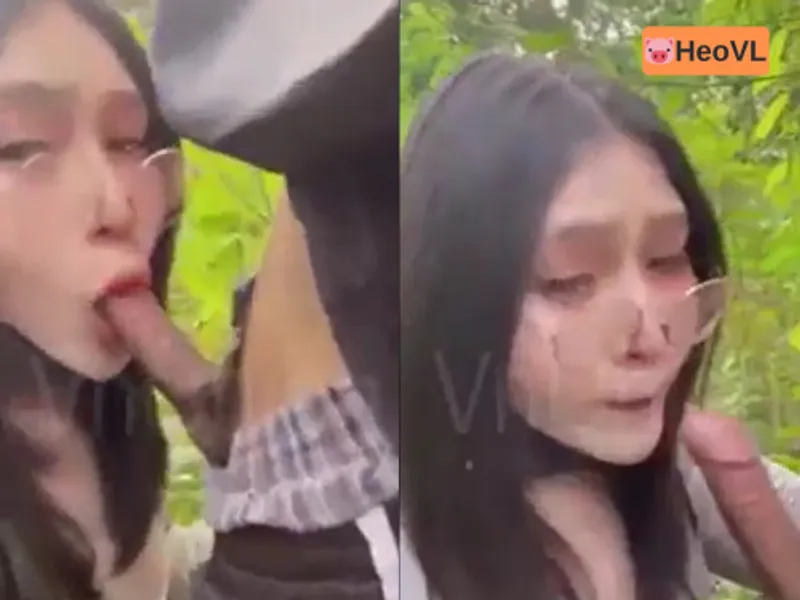 đi dã ngoại tiện nắc eny ở trong rừng