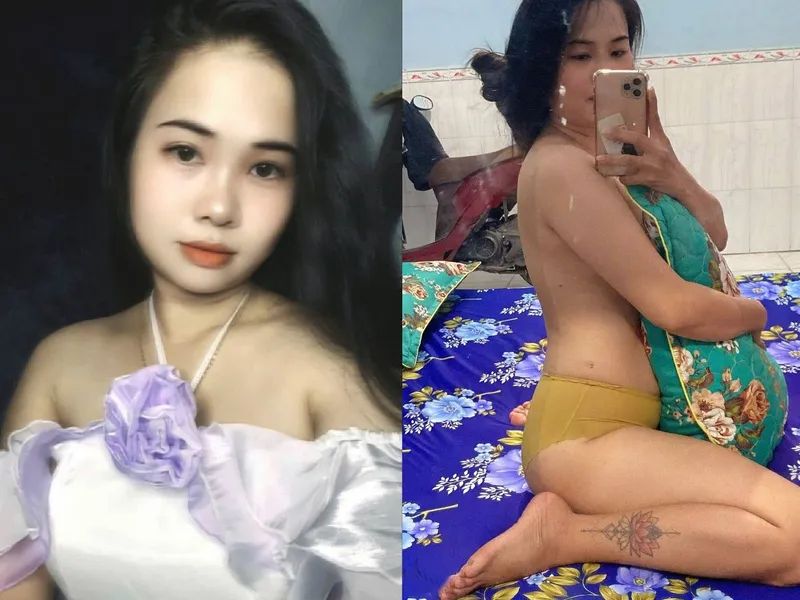 Bà xã dâm cằm điện thoại tự quay ông chồng phang mình