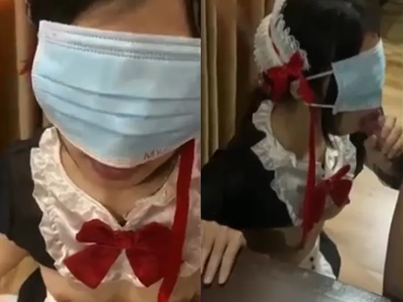 Em người yêu việt dâm cosplay nô lệ tình dục liếm mút con cu điêu luyện